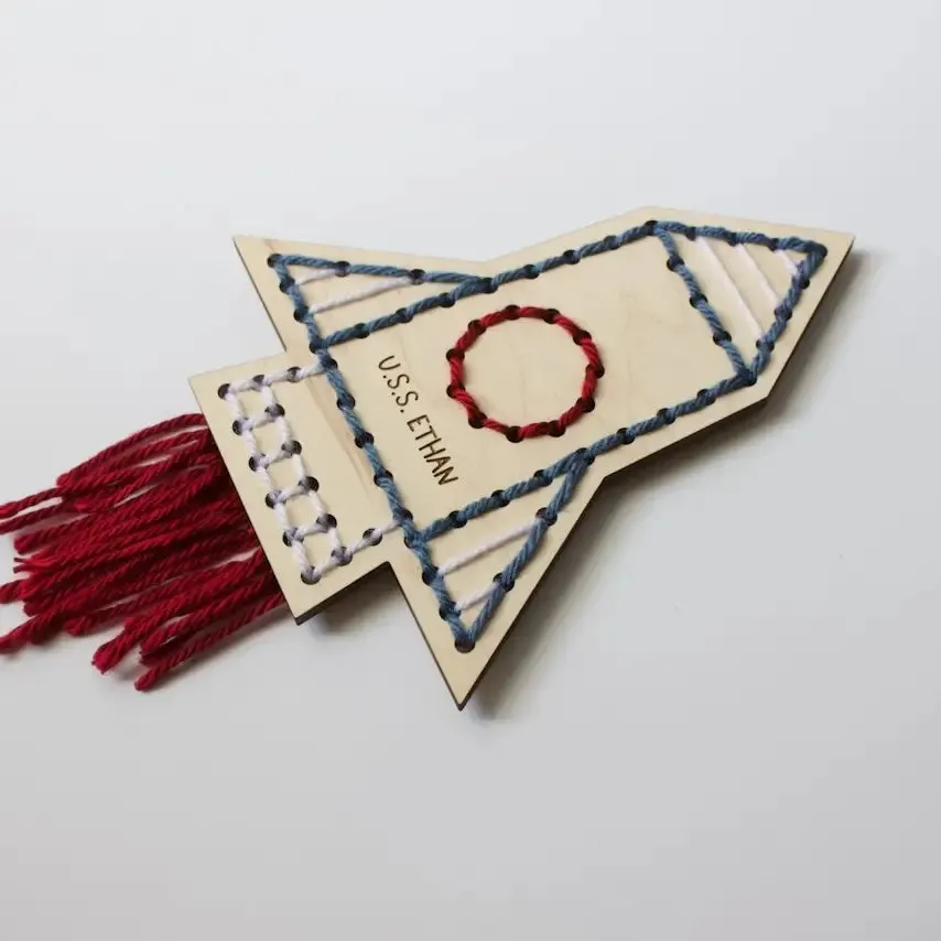 Wooden Embroidery Kits