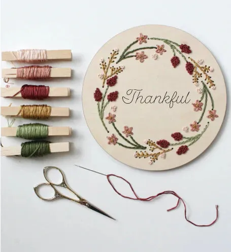 Wooden Embroidery Kits